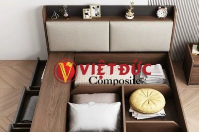 Giường ngủ bằng tấm phôi composite