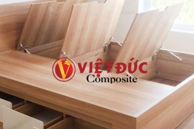 Giường ngủ làm bằng phôi composite