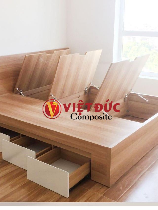 giuong ngu phoi composite khong moi mot Giường ngủ làm bằng phôi composite