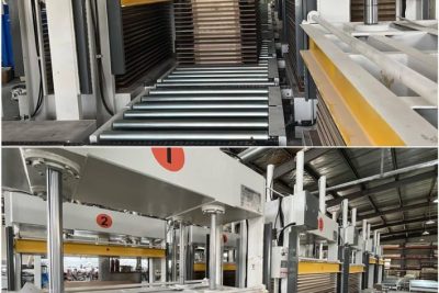 Quy trình kiểm soát nhiệt độ và áp suất chuẩn trong sản xuất phôi cửa composite