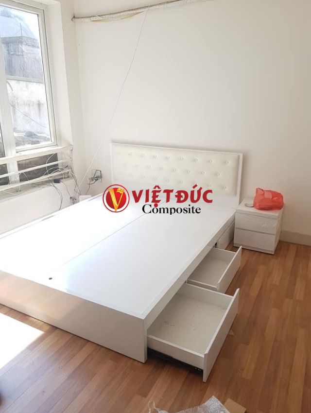 Kiểm tra chất lượng và hoàn thiện giường