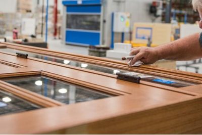 Quy trình kiểm tra độ đồng đều của phôi cửa nhựa gỗ composite tại nhà máy