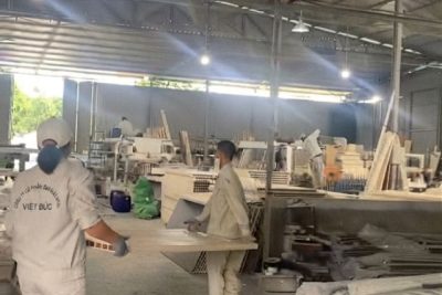 Nhà máy sãn xuất phôi cửa composite chất lượng