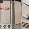 Phôi cửa nhựa gỗ composite chịu nước tuyệt đối chuyên dụng cho cửa nhà tắm và nhà vệ sinh