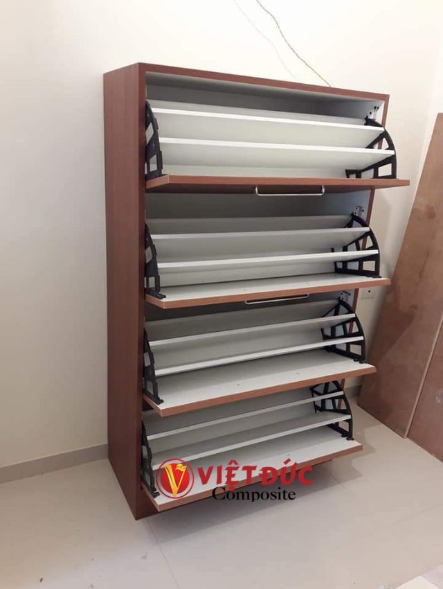 Tủ giày nhựa giá rẻ thông minh nhiều tầng